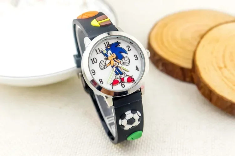 Game Hedgehog Cartoon 24 Styles 3D Projection Watch Sonic Action