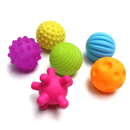Baby Montessori Toys 0 6 12 Months Sensory Rattle Teether