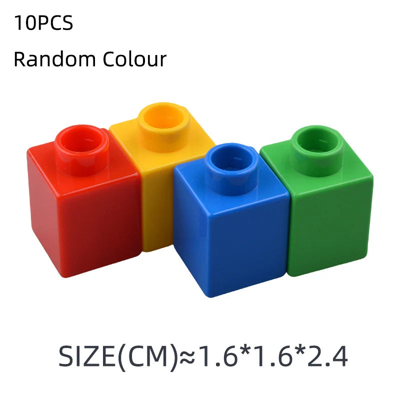 Big Building Blocks Basic Accessories Special-shaped Parts Assembly Compatible Large Bricks