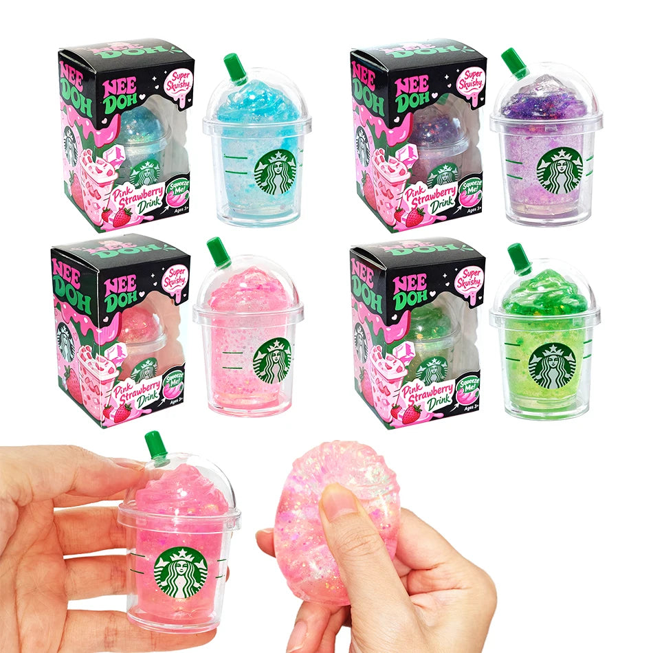 New Schylling NeeDoh Bilnd Box Stress-relief drink cup