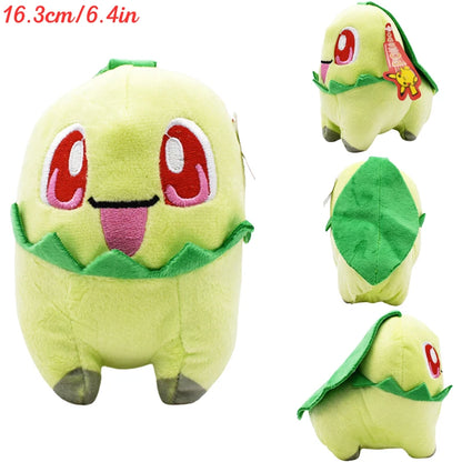 Pokemon Chikorita Togepi Marill Wooper Politoed Furret Plush Toys