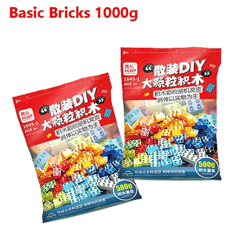 Bulk Big Particle Building Block Accessories Animal House