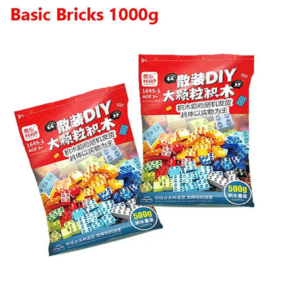 Bulk Big Particle Building Block Accessories Animal House