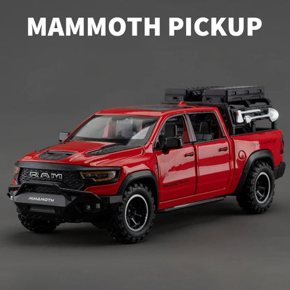 1:32 Dodge RAM 1000 TRX Mammoth Picku Alloy Car Model Sound And Light