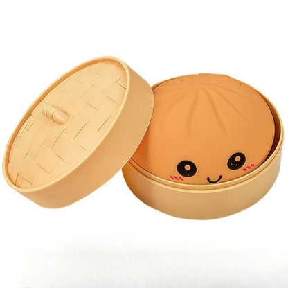 Simulated Colorful Dumpling Squishy Toys Slow Rising Stress