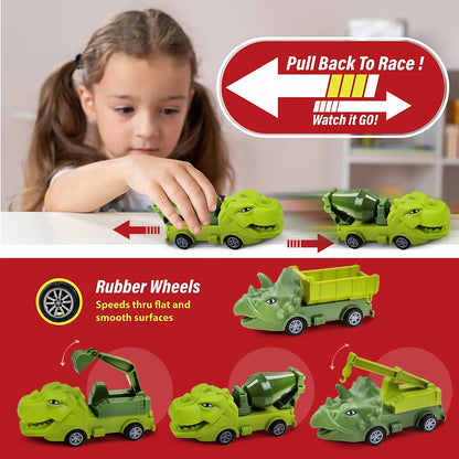 Children Electric Magic Climbing Dinosaur Track Toy Engineering Car Kids Track