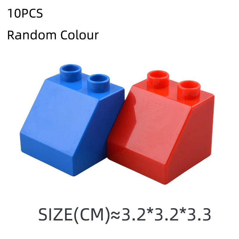 Big Building Blocks Basic Accessories Special-shaped Parts Assembly Compatible Large Bricks