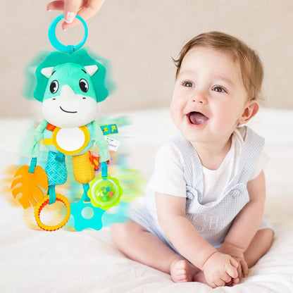 Baby Car Seat Toys Baby Hanging Toys Stroller Crib Gym or CarSeat with Teether