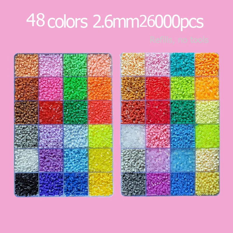 Hama Beads Box Embalagem Thermal Mosaic Ferro Educação Beadss
