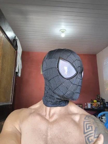 In Stock Miles Spider-Man 1:1 Scale Electronic Mask With Moving Glowing Eyes
