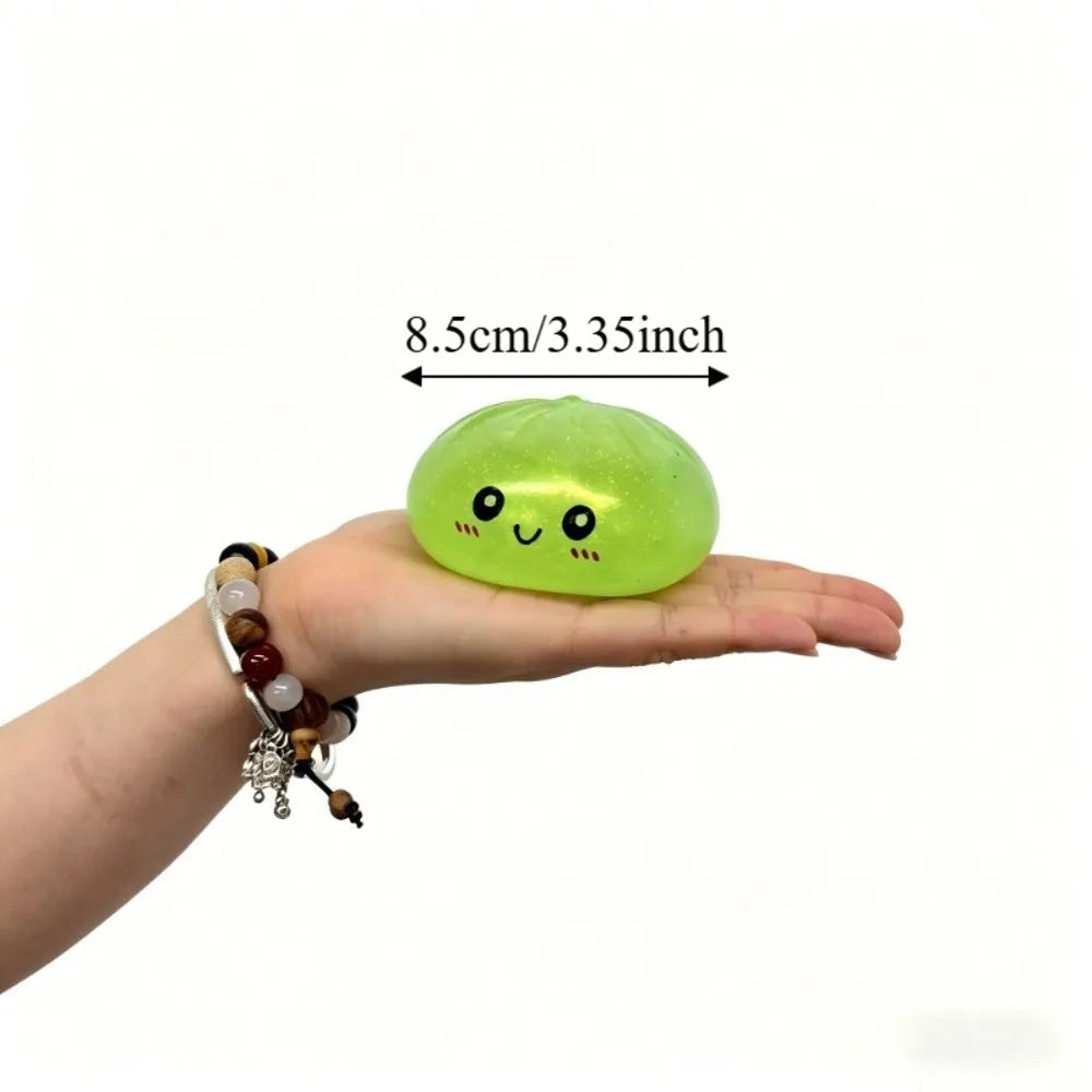 1 Piece  Luminous Dumpling Squishy Slow Rebound