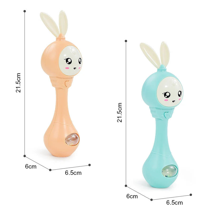 Baby Music Teether Rattle Toy for Child 0-12 Education Mobile Cot Kids