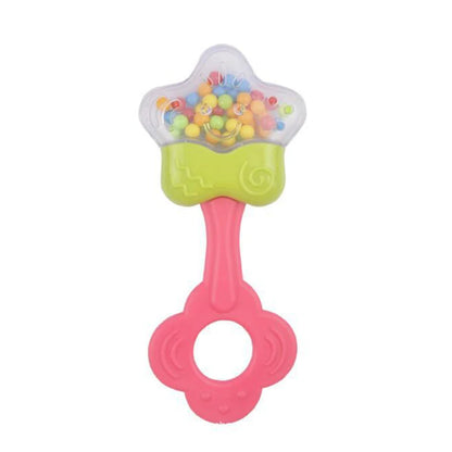 Baby Montessori Toys 0 6 12 Months Sensory Rattle Teether