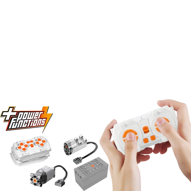 1:8 Technical Classic Performance RB21 White Bull Sports Car Building Blocks