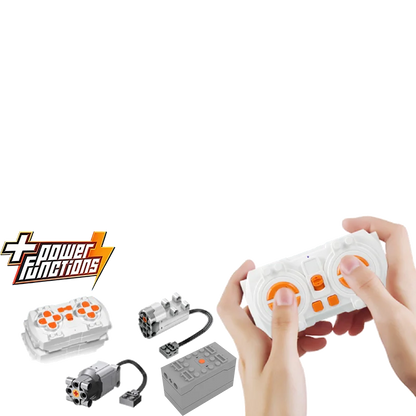 1:8 Technical Classic Performance RB21 White Bull Sports Car Building Blocks