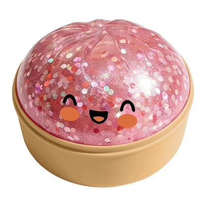 Glitter Dumpling Squishy Pinch Slow Rebound Soft Decompress Mystery Pressure Ball