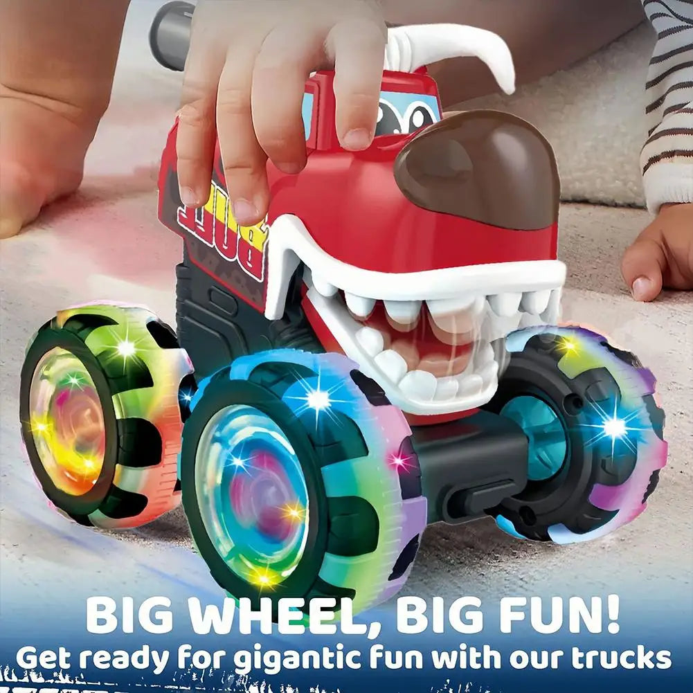 Monster Truck Toy Motion Activated Light-Up Cars
