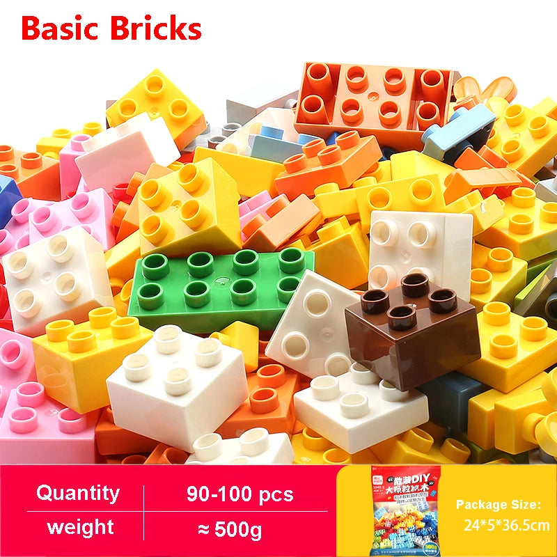 Bulk Big Particle Building Block Accessories Animal House