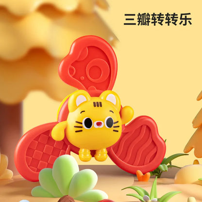 Children High Chair Toys Suction Cup Spinner Dining Table