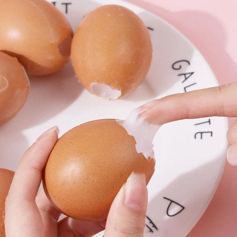 Realistic Silicone Egg Squeeze Toy Crack Egg Fidget