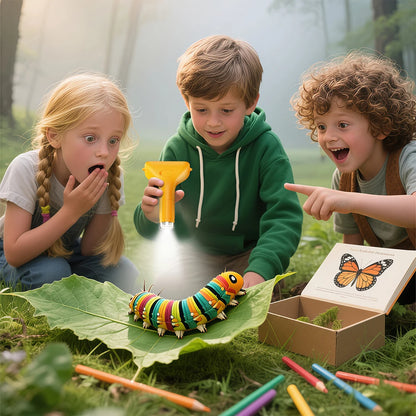 Microscope for Kids 3-Inch Eye-Protection LCD Screen Digital Microscope Scientific Educational Toys