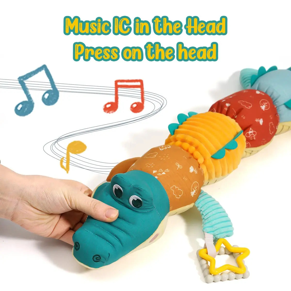 Tummy Time Toys 0-24 Months Baby Musical Stuffed Animal