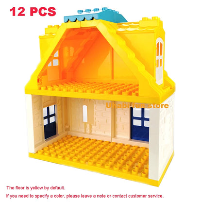 Bulk Big Particle Building Block Accessories Animal House