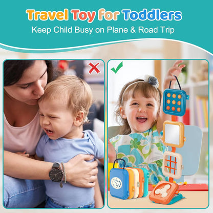 Montessori Toys Busy Board Baby Activity Cube Sensory Toys