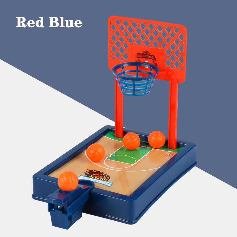 Mini Desktop Board Game Basketball Hoop Finger Shooting Machine