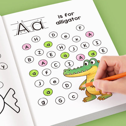 English Letter Uppercase Lowercase Practice Copybook Pen Control Training