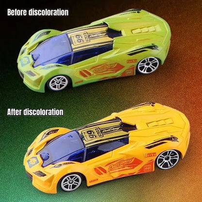 1:64 Color Change Alloy Car Toys for Kids Temperature Sensing Inertial Pull Back