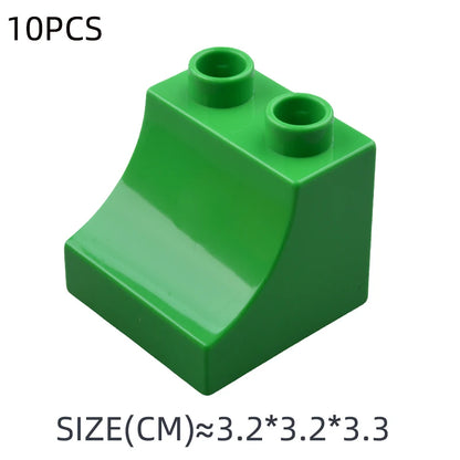 Big Building Blocks Basic Accessories Special-shaped Parts Assembly Compatible Large Bricks