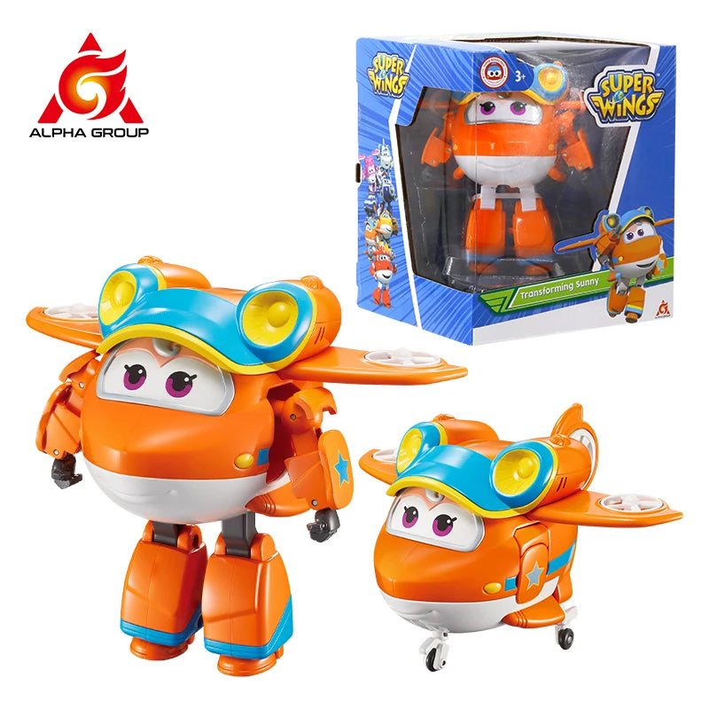 Super Wings Jerome 5 Inches Transforming  Transform