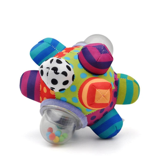 Baby Montessori Toys 0 6 12 Months Sensory Rattle Teether