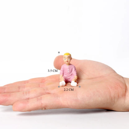 People Miniature Figures Simulation Children Figurines