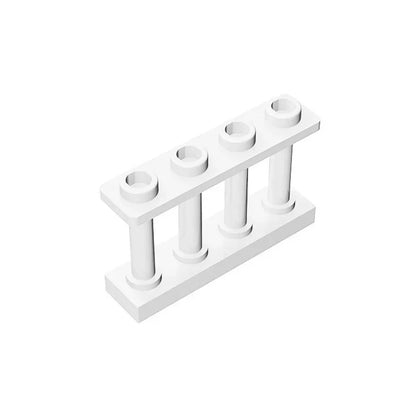 100pcs 15332 DIY Building Blocks 1x4 Railing Thick Figure