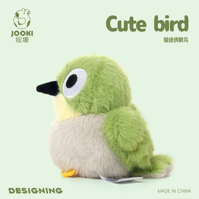 11cm Mini Lifelike Kingfisher,Sparrow,Fork-tailed Sunbird,Myna Plush Toys