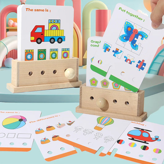 Logic Puzzle Game Educational Toy Set for Kids