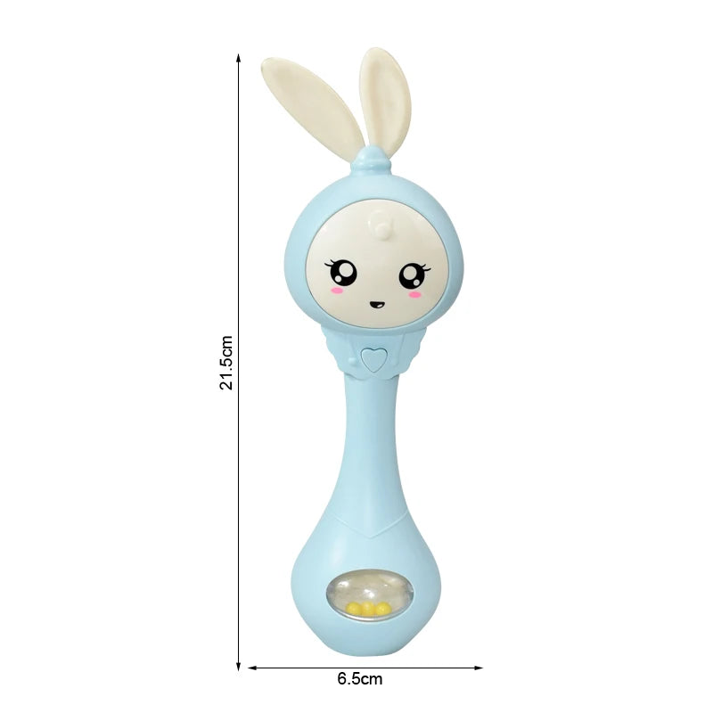 Baby Music Teether Rattle Toy for Child 0-12 Education Mobile Cot Kids