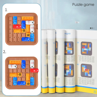 Montessori Strategy Games Moving Car Out Of Warehouse Racing Breakout Puzzle