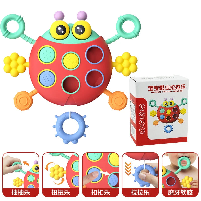 Educational Learning Montessori Toy Busy Cube Hand-on Ability Training Lock Box