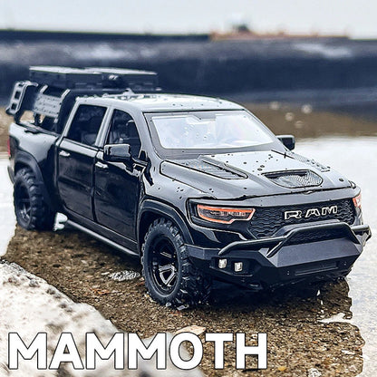 1:32 Dodge RAM 1000 TRX Mammoth Picku Alloy Car Model Sound And Light