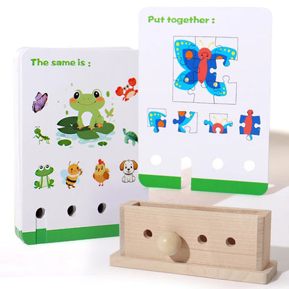 Logic Puzzle Game Educational Toy Set for Kids