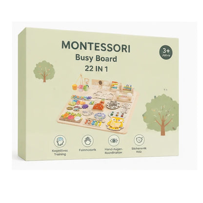 Premium Montessori Busy Board Accessories  Sensory Fine Motor Skills