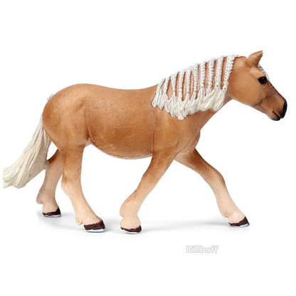 DIY Horse Race Model Horseman Farm Animal Figurines