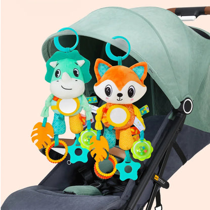 Baby Car Seat Toys Baby Hanging Toys Stroller Crib Gym or CarSeat with Teether