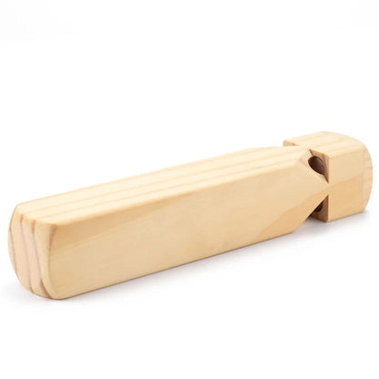 Kids Wooden Train Whistle Music Baby Teaching Wood Toy