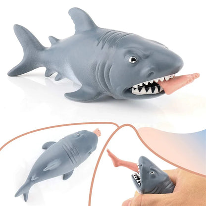 2pcs Man eating Shark Squeezing Fun Toys