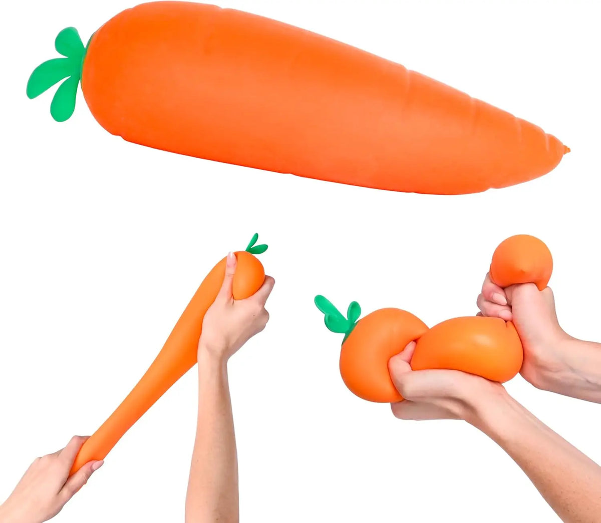 1pc Squishy Carrot, Vegetable Shaped Stress Relief Squishy