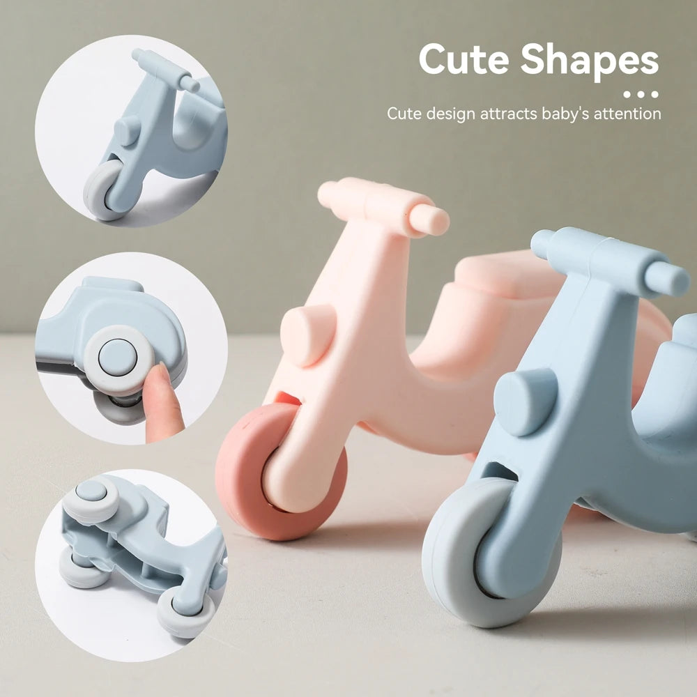 Silicone Car 0 12 Months Newborn Baby Things Silicone Baby Teether